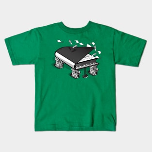 Piano book Kids T-Shirt